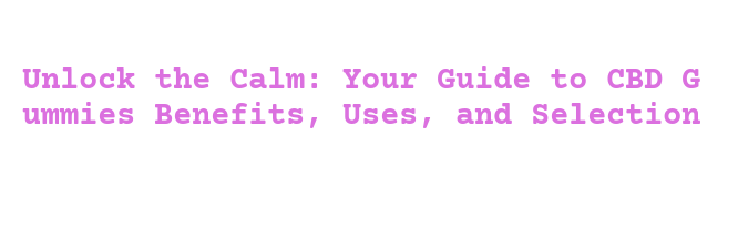 Green Street Origins CBD Gummies Is Legit? Price, Pros & Cons!