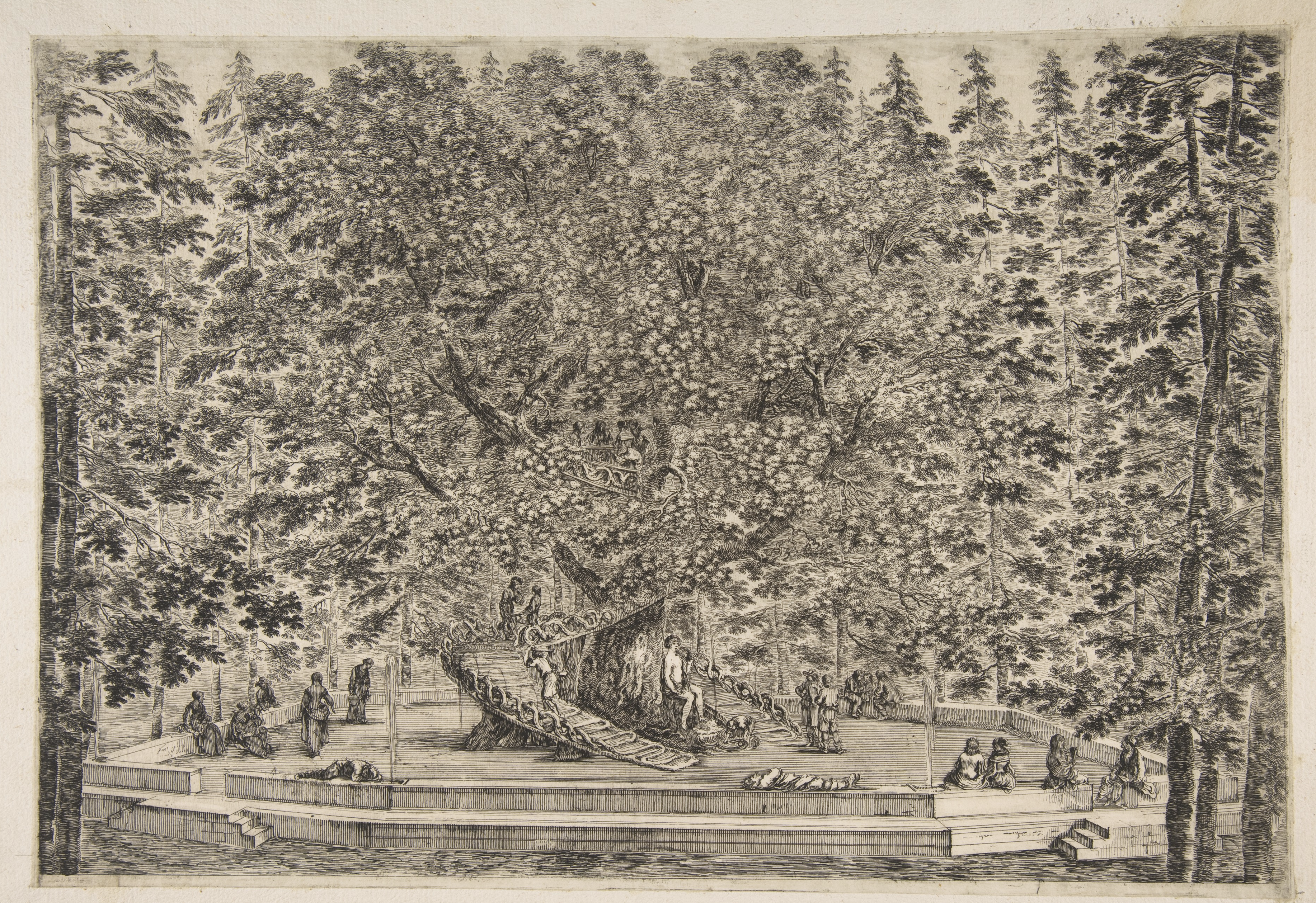 3 Stefano Di Bella, Vues de la villa de Pratolino, 1653, Met Museum, DR.