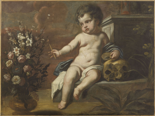 7 Anonyme fran‡ais, Vanit‚ … l’enfant aux bulles de savon Credit- Photo (C) RMN-Grand Palais Martine Beck-Coppola Valenciennes, mus‚e des Beaux-Arts