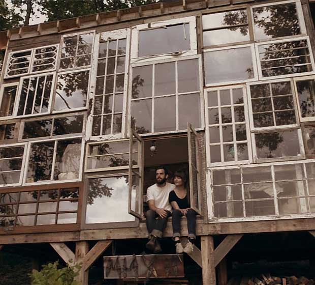 11 Cabane de Nick Olson et Lilah Horwitz, Virginie Occidentale, 2020