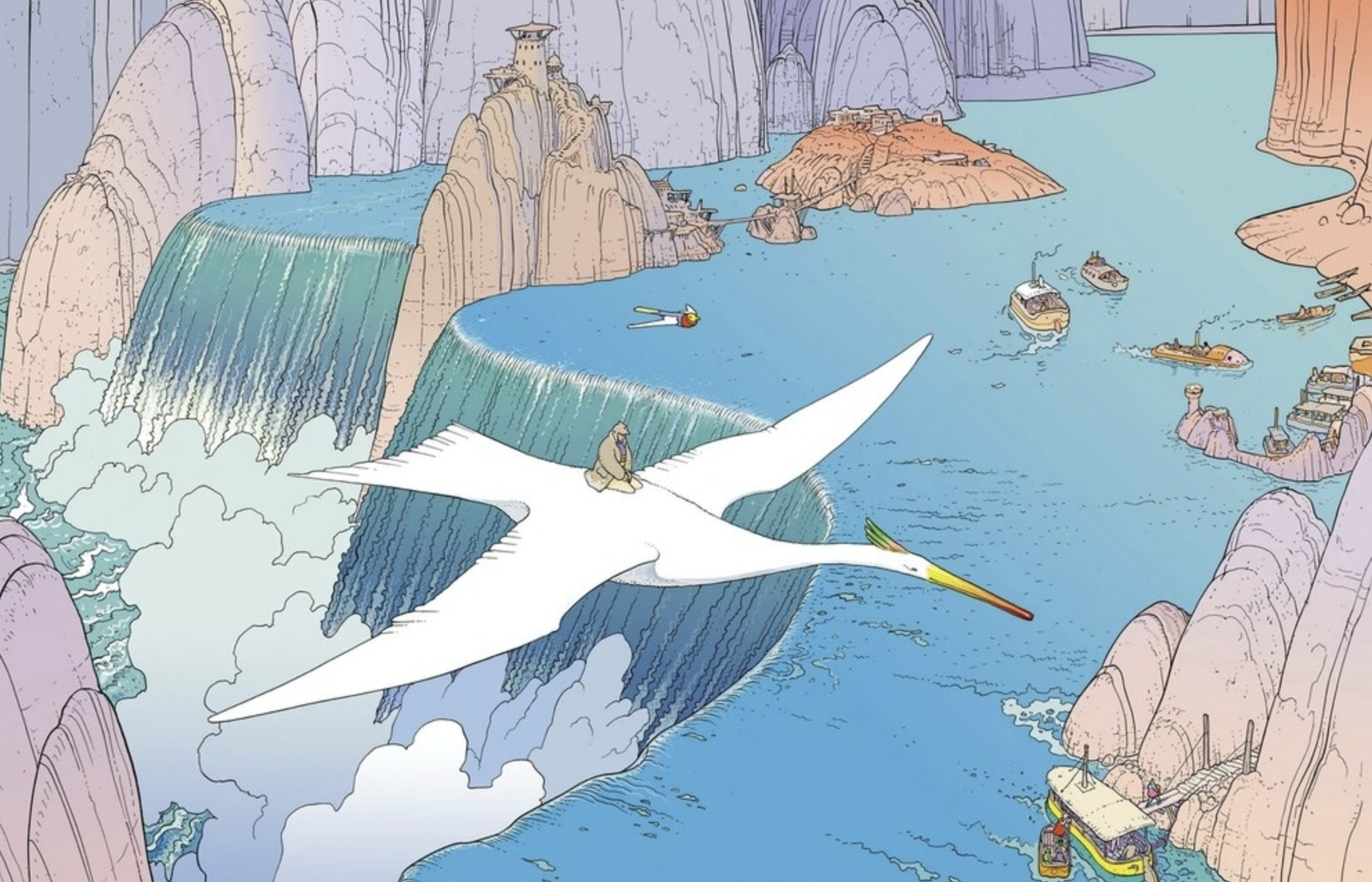 11- Jean Giraud dit Mbius, Le Voyage dHermès, 2010, DR