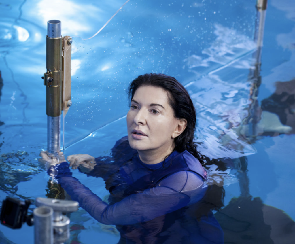 6 Marina Abramovi, Underwater scanning for Rising, 2017, courtesy of Acute Art.