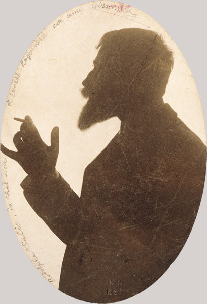 8 Silhouette de Rodolphe Salis, le gentilhomme cabaretier du Chat-noir