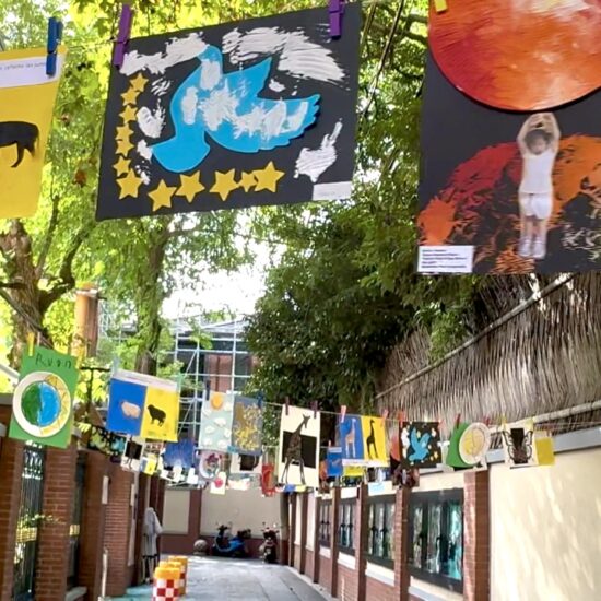 Le Petit Lotus Bleu, Sunrise International Kindergarten, Shanghai, Chine Le Petit Lotus Bleu, Sunrise International Kindergarten, Shanghai, Chine