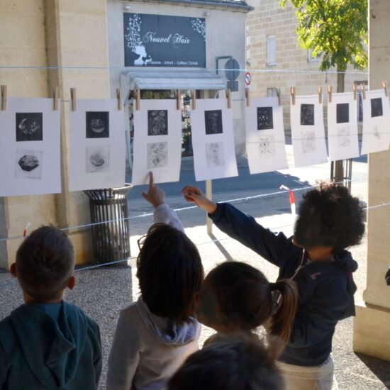 Bibliothèque, Laruscade, France Bibliothèque, Laruscade, France